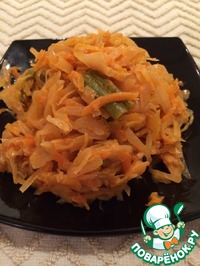 капуста тушеная в мультиварке с фасолью капуста тушеная в мультиварке с фасолью